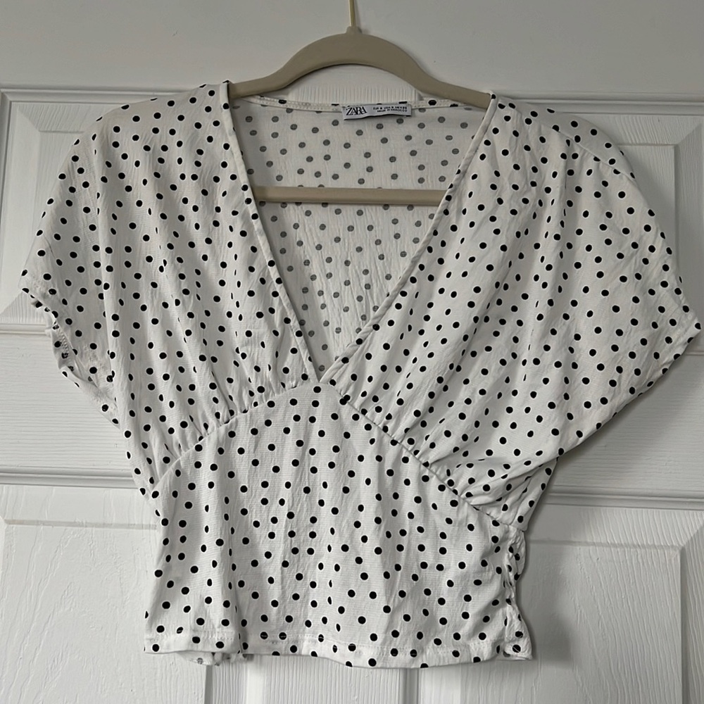 Zara small crop top